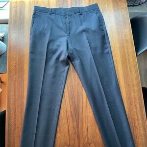 JCrew Italian Wool Slim Fit Ludlow Suit Pants $225 - Heather Blue W34 - Tollegno